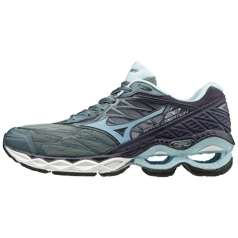 Scarpe Running Mizuno Wave Creation 20 Donna - Profondo Grigie/Blu - 08396-CDRM